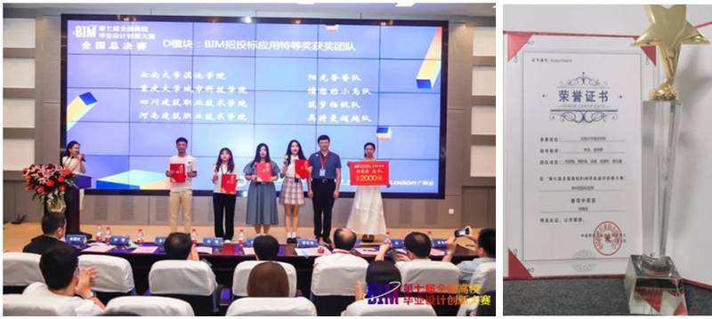 全国高校BIM毕业设计大赛全国特等奖
