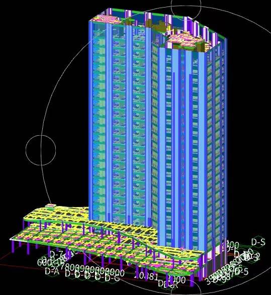 “龙湖杯”全国BIM大赛学生参赛作品